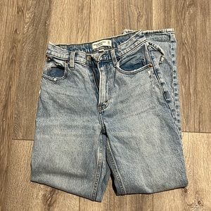 90s straight ultra high rise jeans